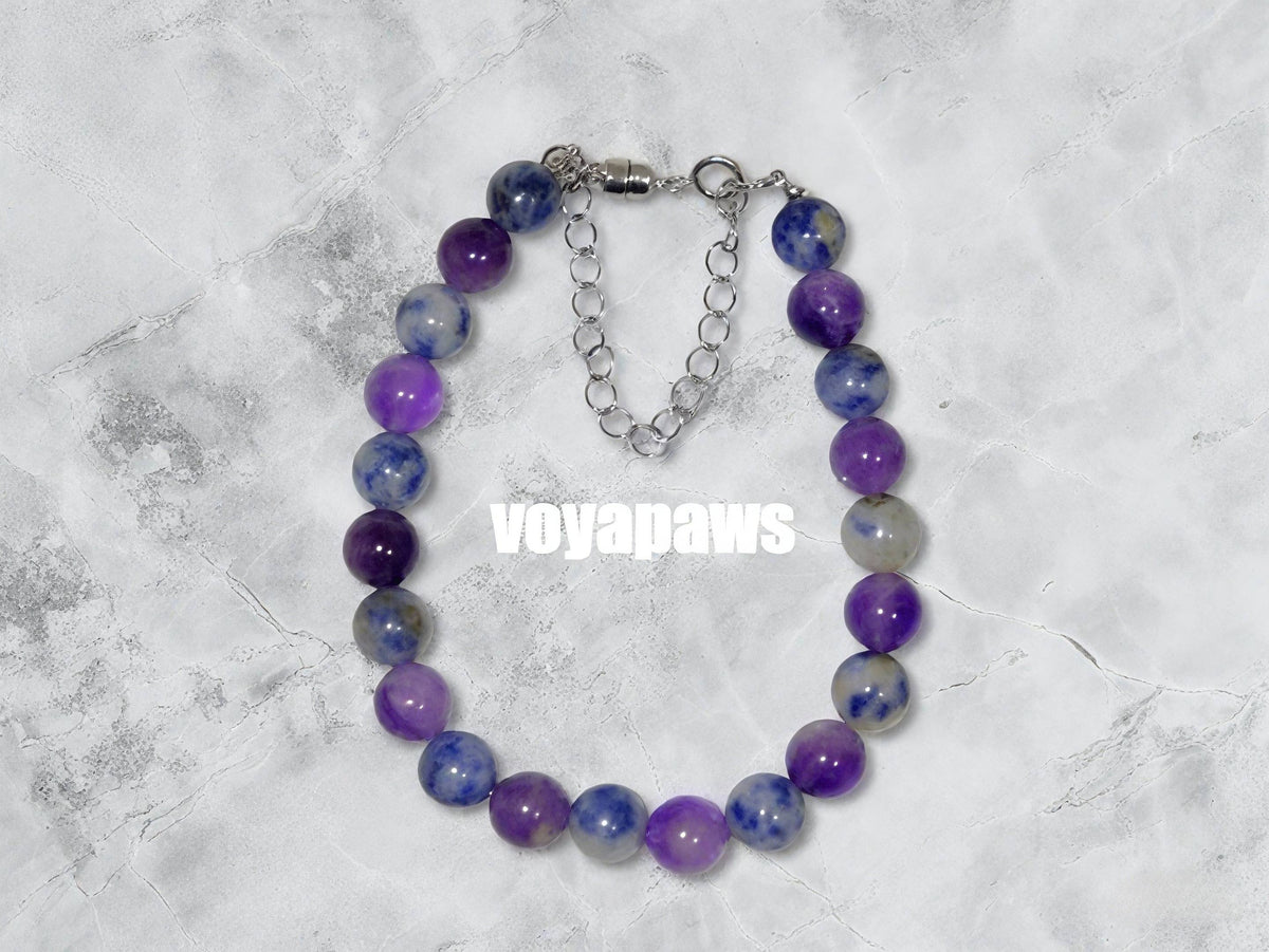 Matching Adult Bracelet-Moonlight Serenity Pet Crystal Necklace