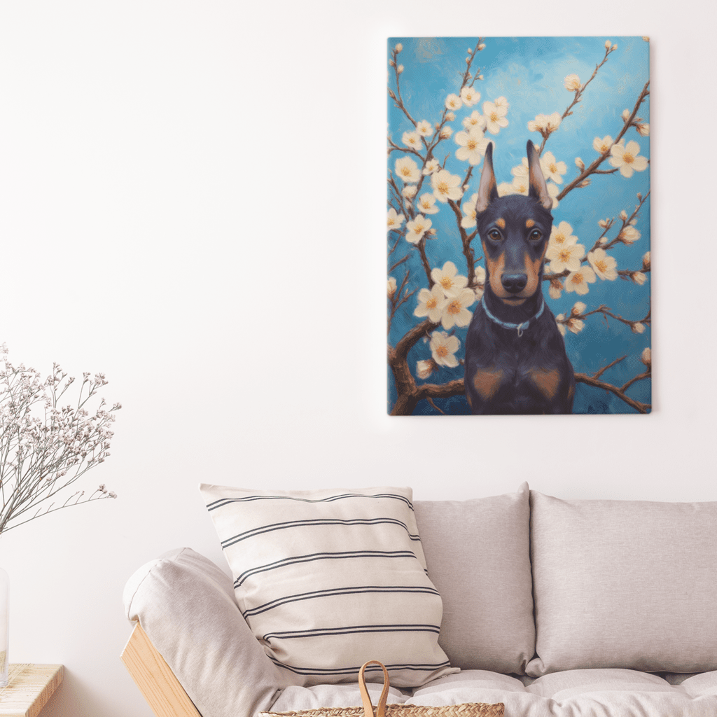 Almond Blossom - Custom Pet Portrait - Voyapaws