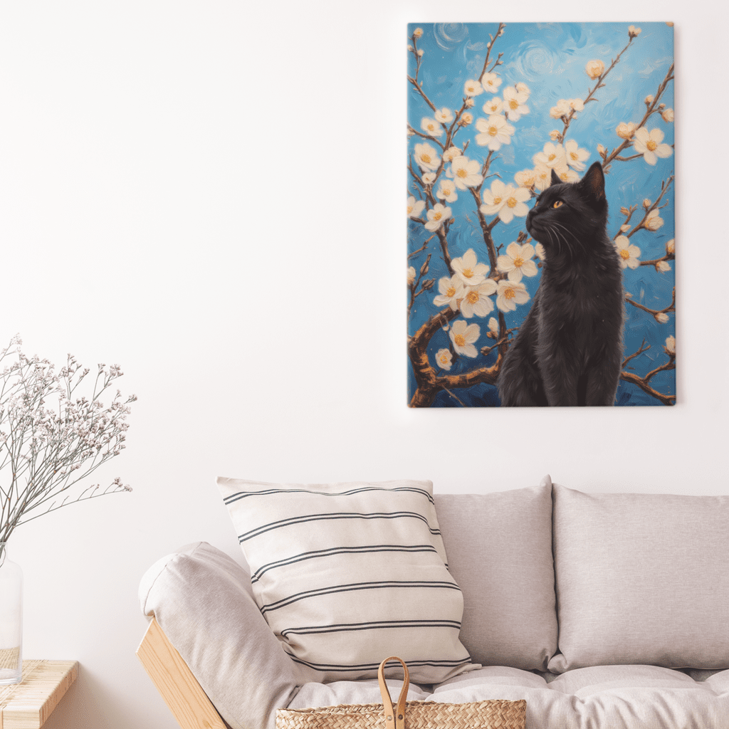 Almond Blossom - Custom Pet Portrait - Voyapaws