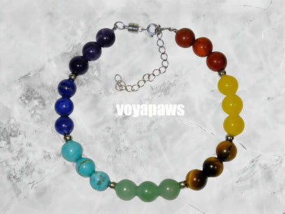 Colorful Energy Pet Crystal Necklace - Voyapaws