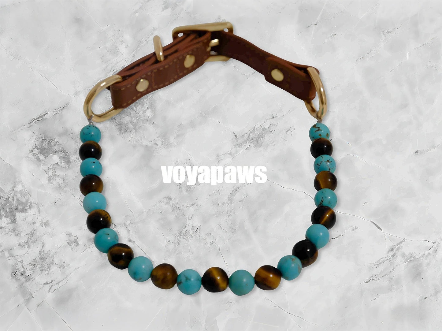 Earthen Guardian Pet Crystal Necklace - Voyapaws