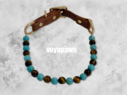 Earthen Guardian Pet Crystal Necklace - Voyapaws