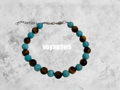 Earthen Guardian Pet Crystal Necklace - Voyapaws