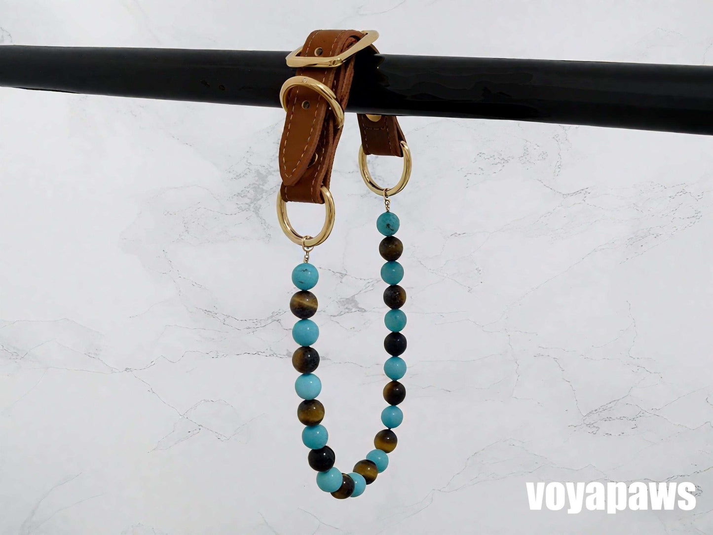 Earthen Guardian Pet Crystal Necklace - Voyapaws
