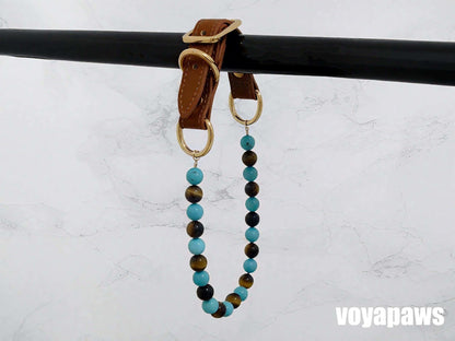 Earthen Guardian Pet Crystal Necklace - Voyapaws