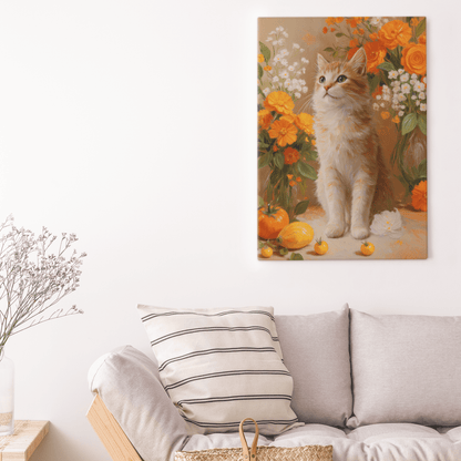 Floral Fruits - Custom Pet Portrait - Voyapaws