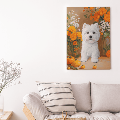 Floral Fruits - Custom Pet Portrait - Voyapaws