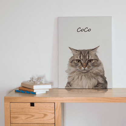 Minimalist - Custom Pet Portrait - Voyapaws