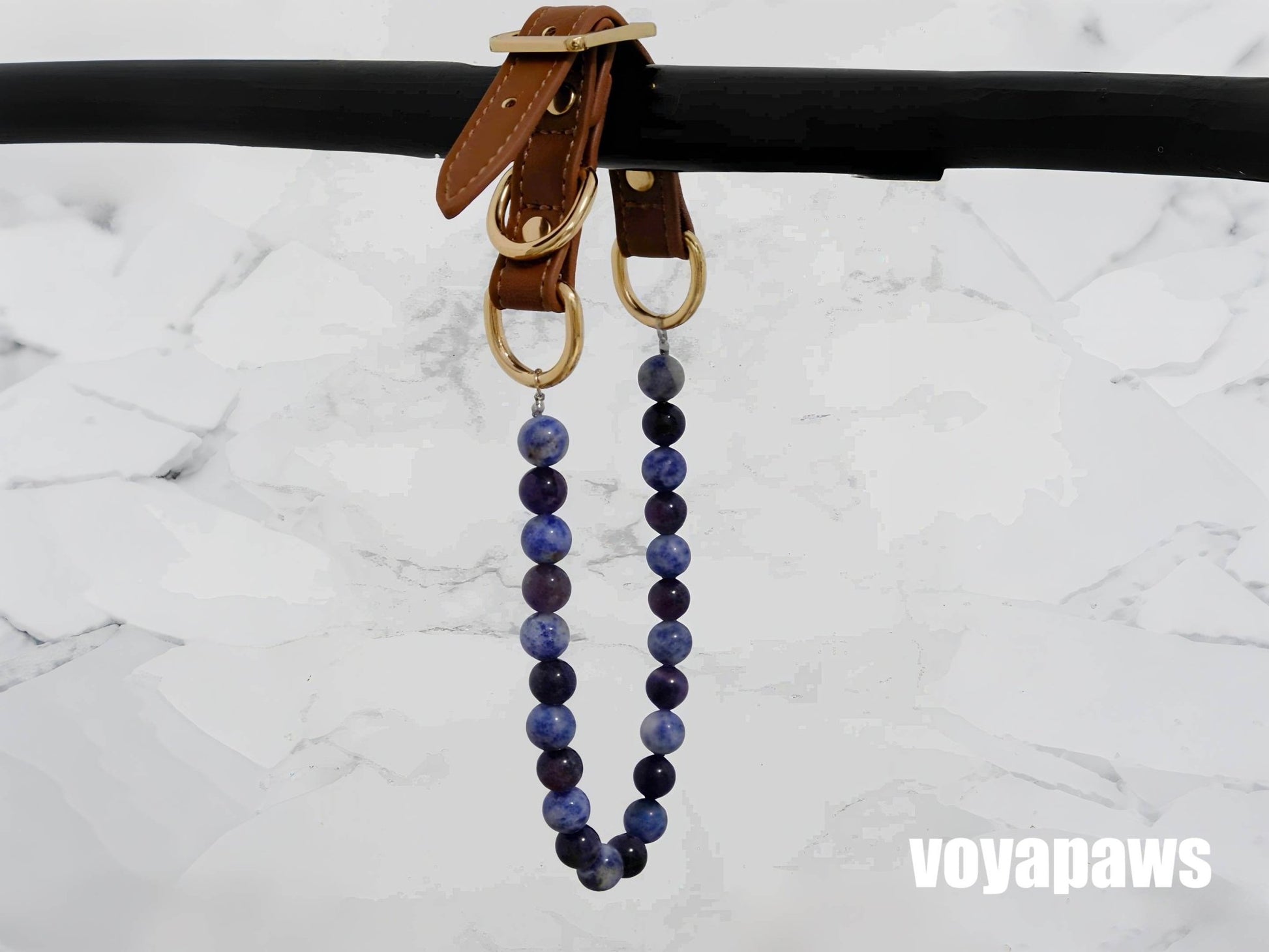 Moonlight Serenity Pet Crystal Necklace - Voyapaws