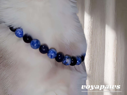 Moonlight Serenity Pet Crystal Necklace - Voyapaws