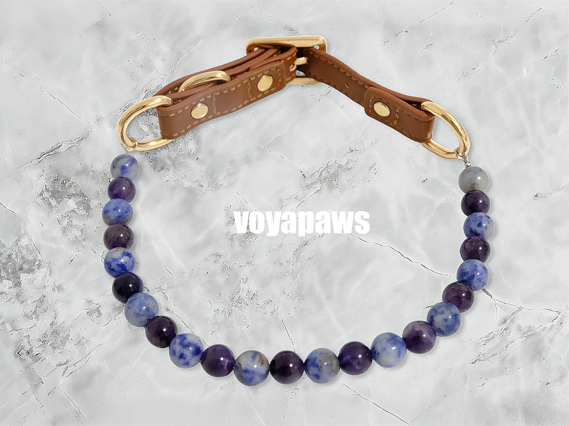 Moonlight Serenity Pet Crystal Necklace - Voyapaws