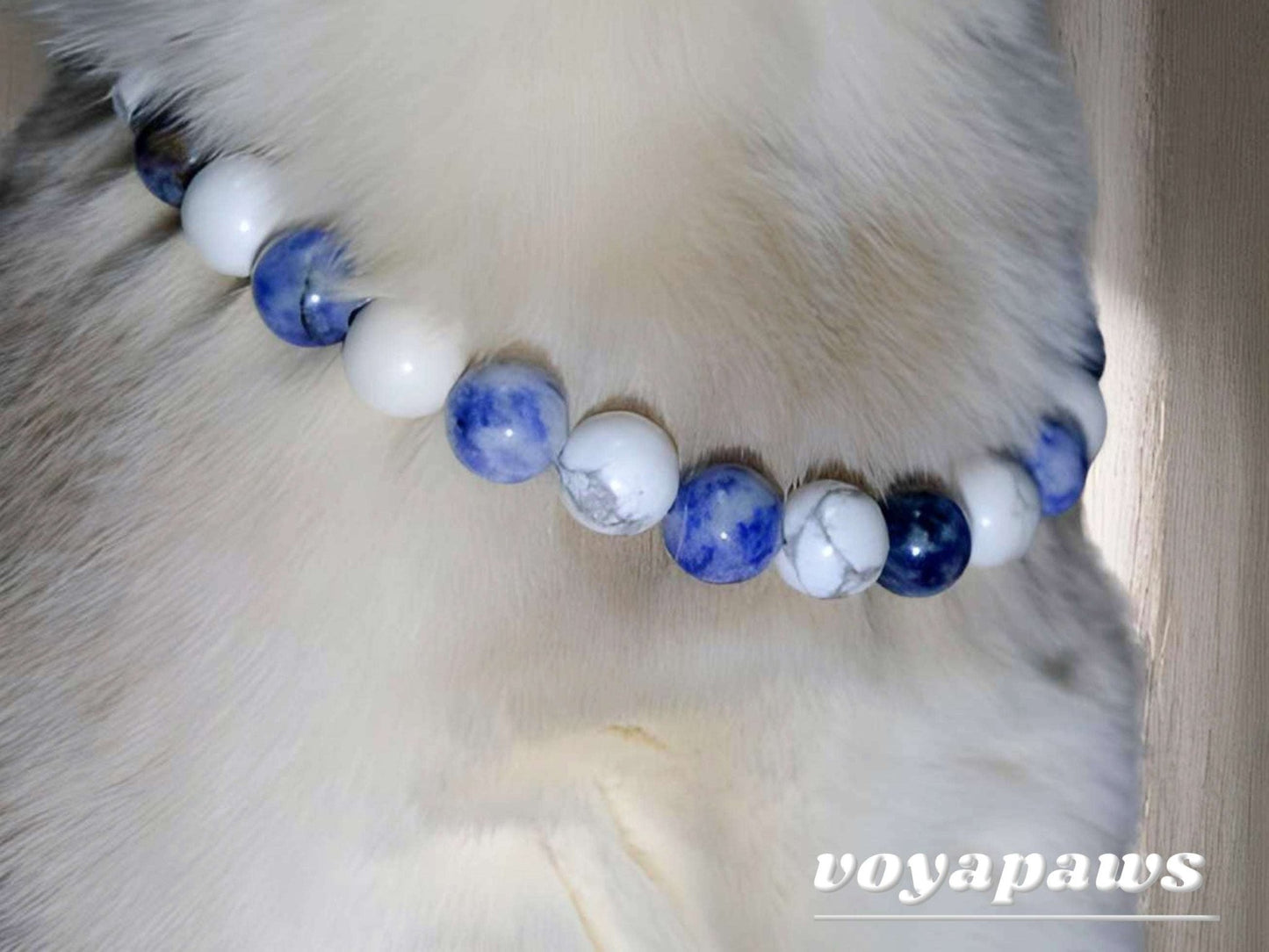 Ocean's Serenity Pet Crystal Necklace - Voyapaws