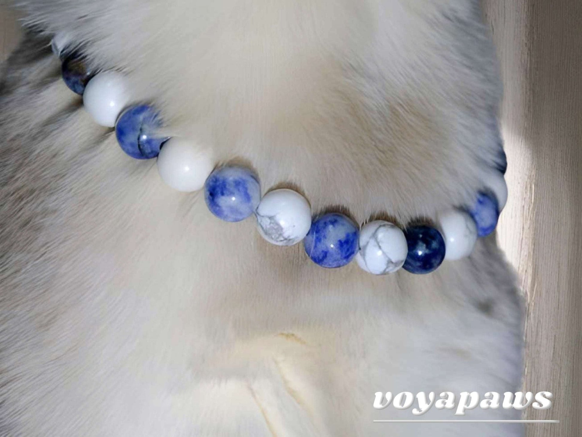 Ocean's Serenity Pet Crystal Necklace - Voyapaws