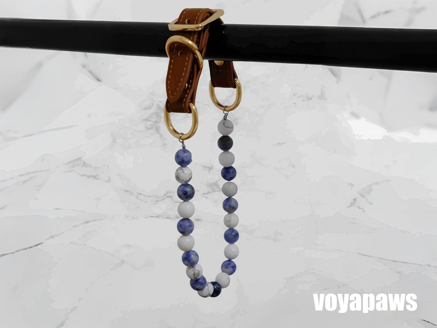 Ocean's Serenity Pet Crystal Necklace - Voyapaws