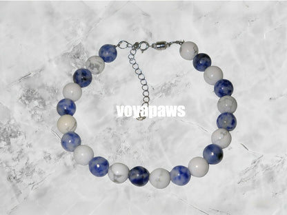 Ocean's Serenity Pet Crystal Necklace - Voyapaws