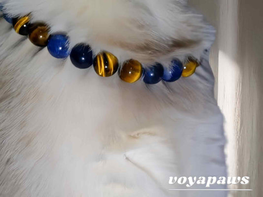 Sacred Trinity Pet Crystal Necklace - Voyapaws