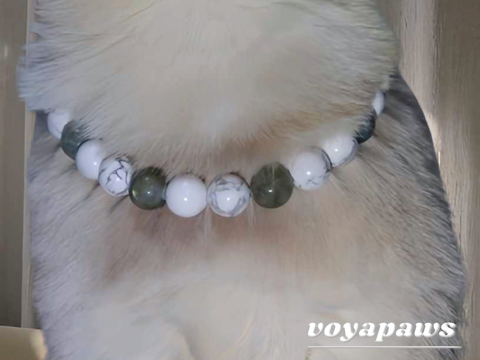Serenity Pet Crystal Necklace - Voyapaws