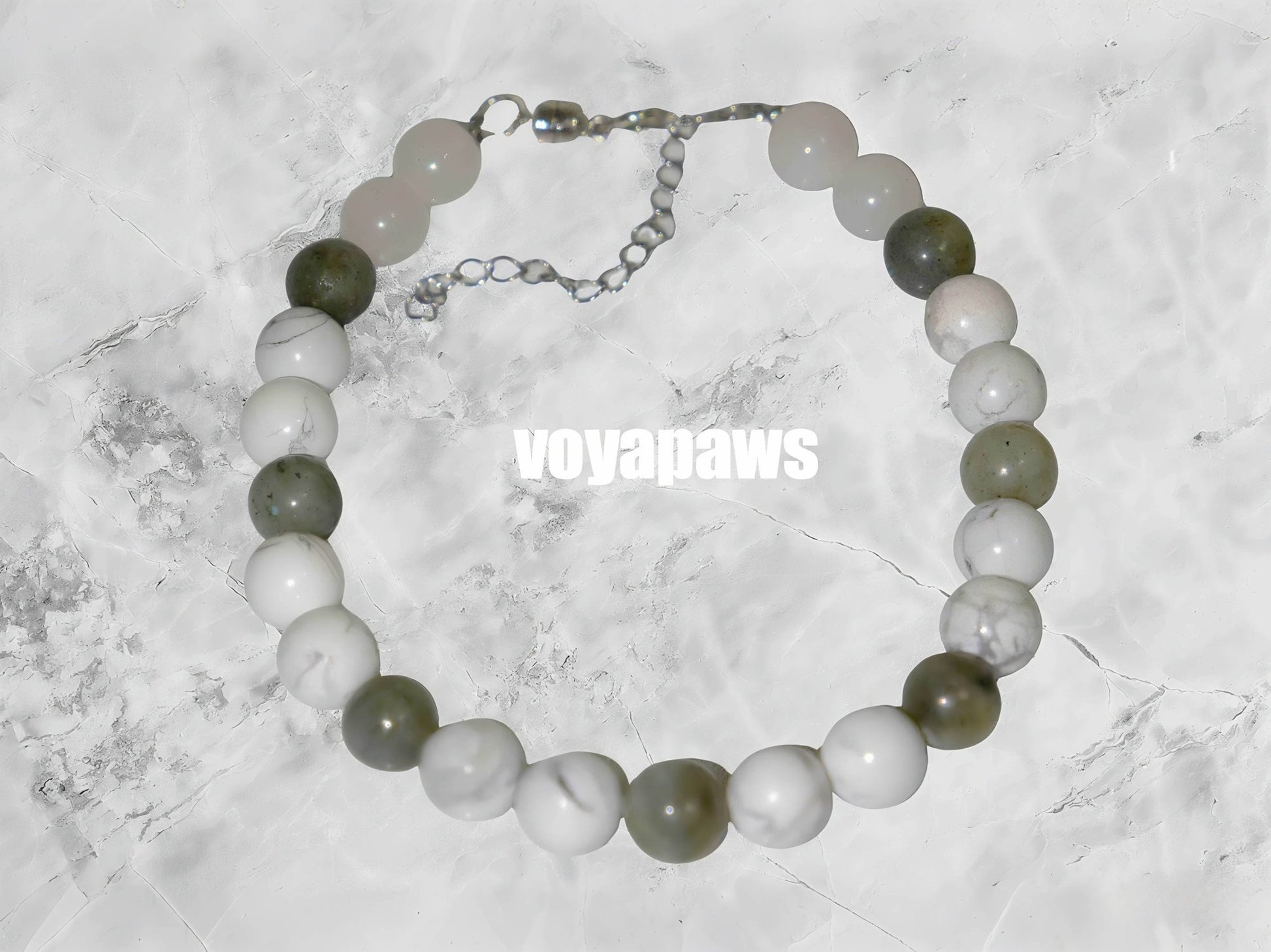 Serenity Pet Crystal Necklace - Voyapaws