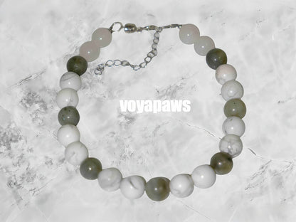 Serenity Pet Crystal Necklace - Voyapaws